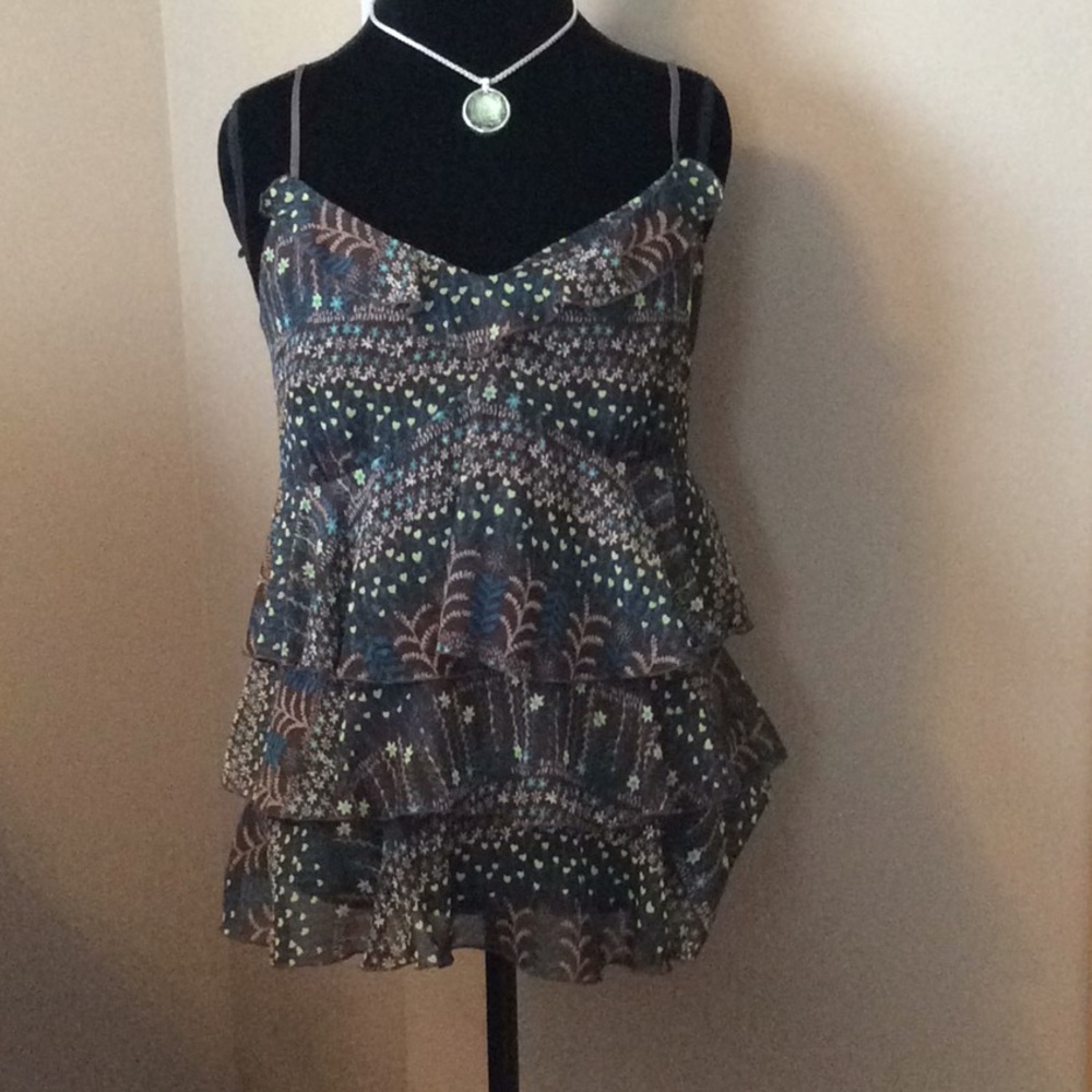 Bisou Bisou Ruffled Cami